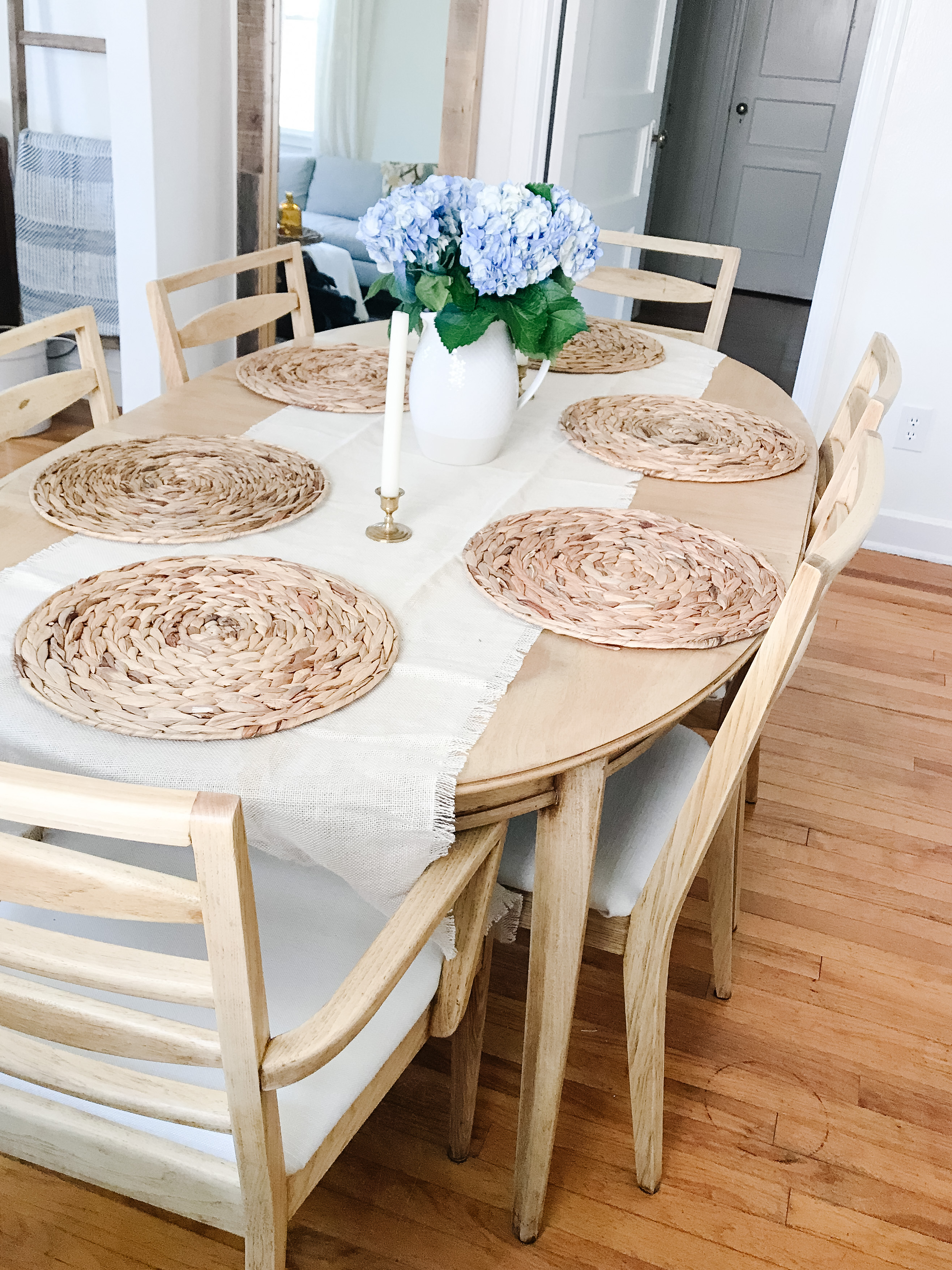 Gathering around our kitchen table: how to refinish an old table